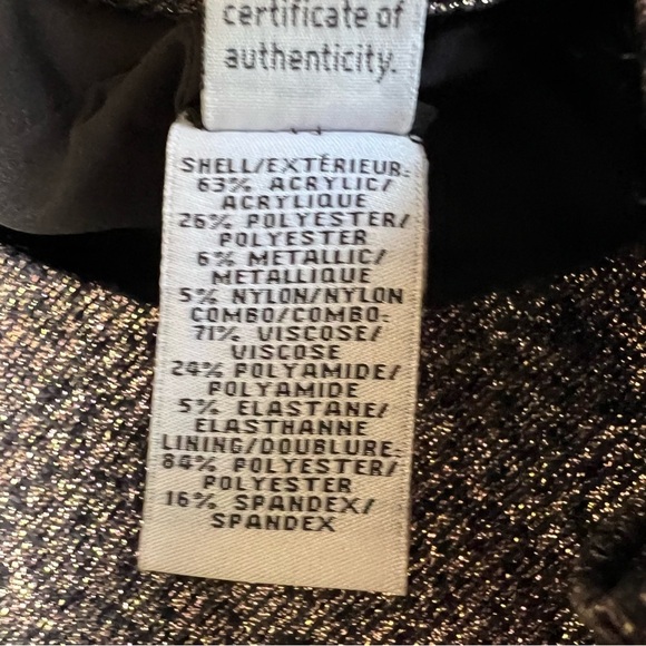 DIANE VON FURSTENBERG Yvette Metallic A-Line Dress Mini Sleeveless Size 6 DVF - Picture 11 of 14